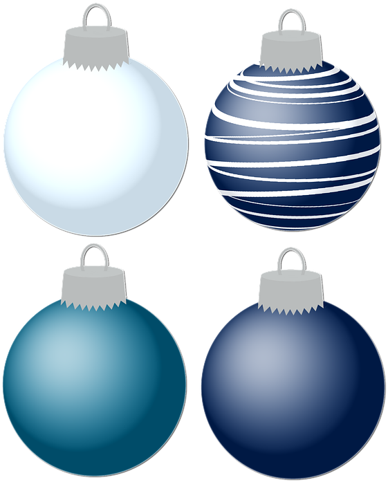 Blue Christmas Bauble Free Download PNG HQ PNG Image