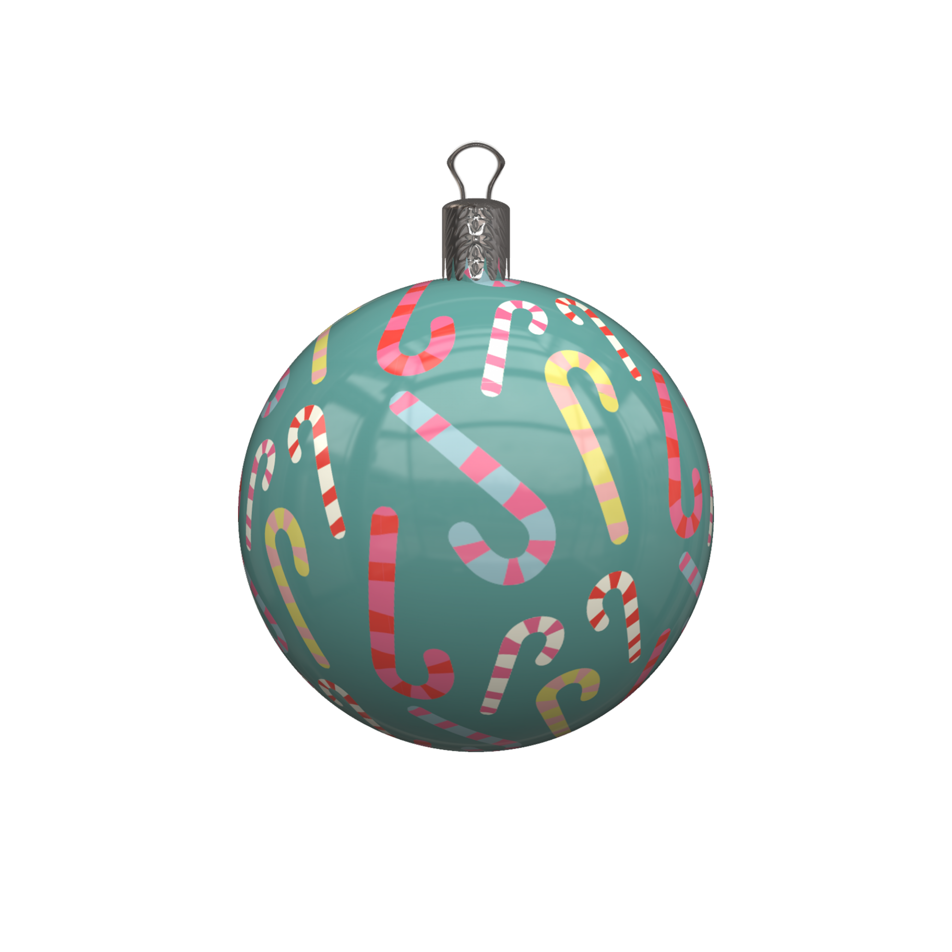Blue Christmas Bauble PNG Download Free PNG Image