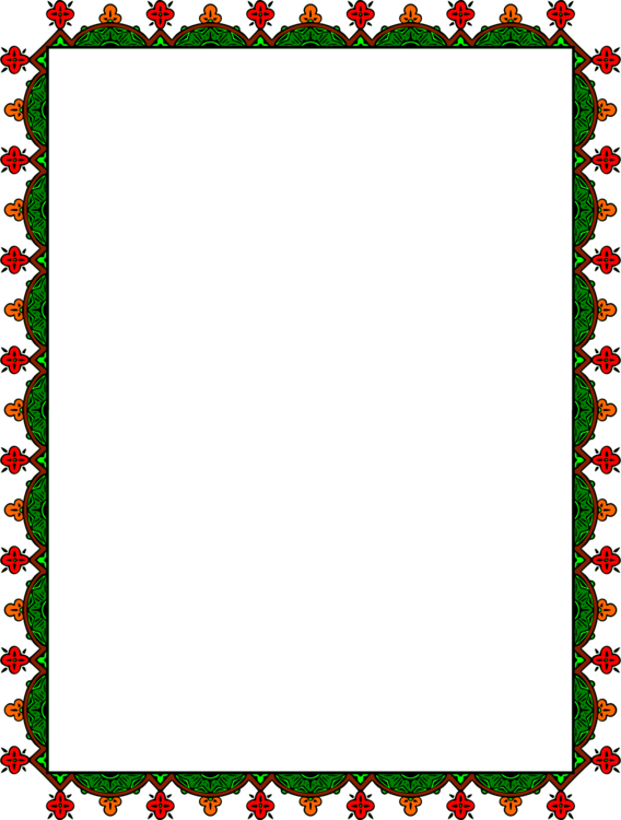 Frame Green Christmas Free PNG HQ PNG Image
