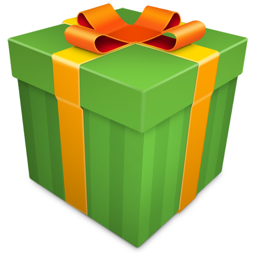 Green Christmas Gift Download HQ PNG Image