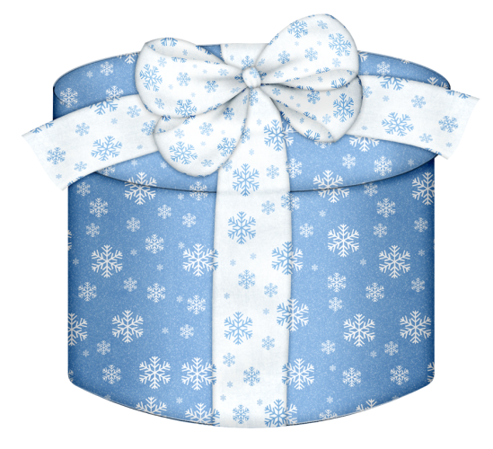 Blue Christmas Gift PNG Download Free PNG Image
