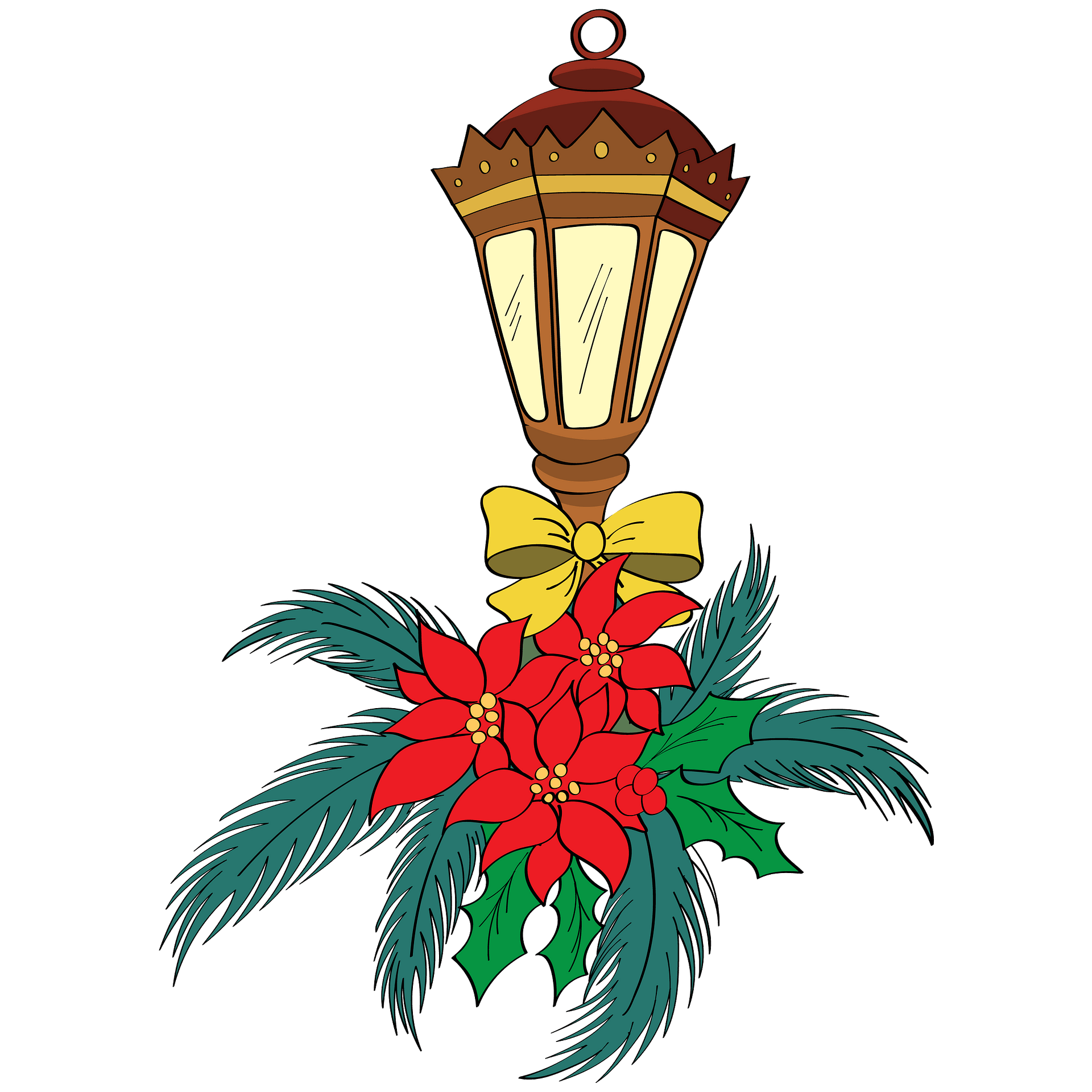 Christmas Lantern PNG File HD PNG Image