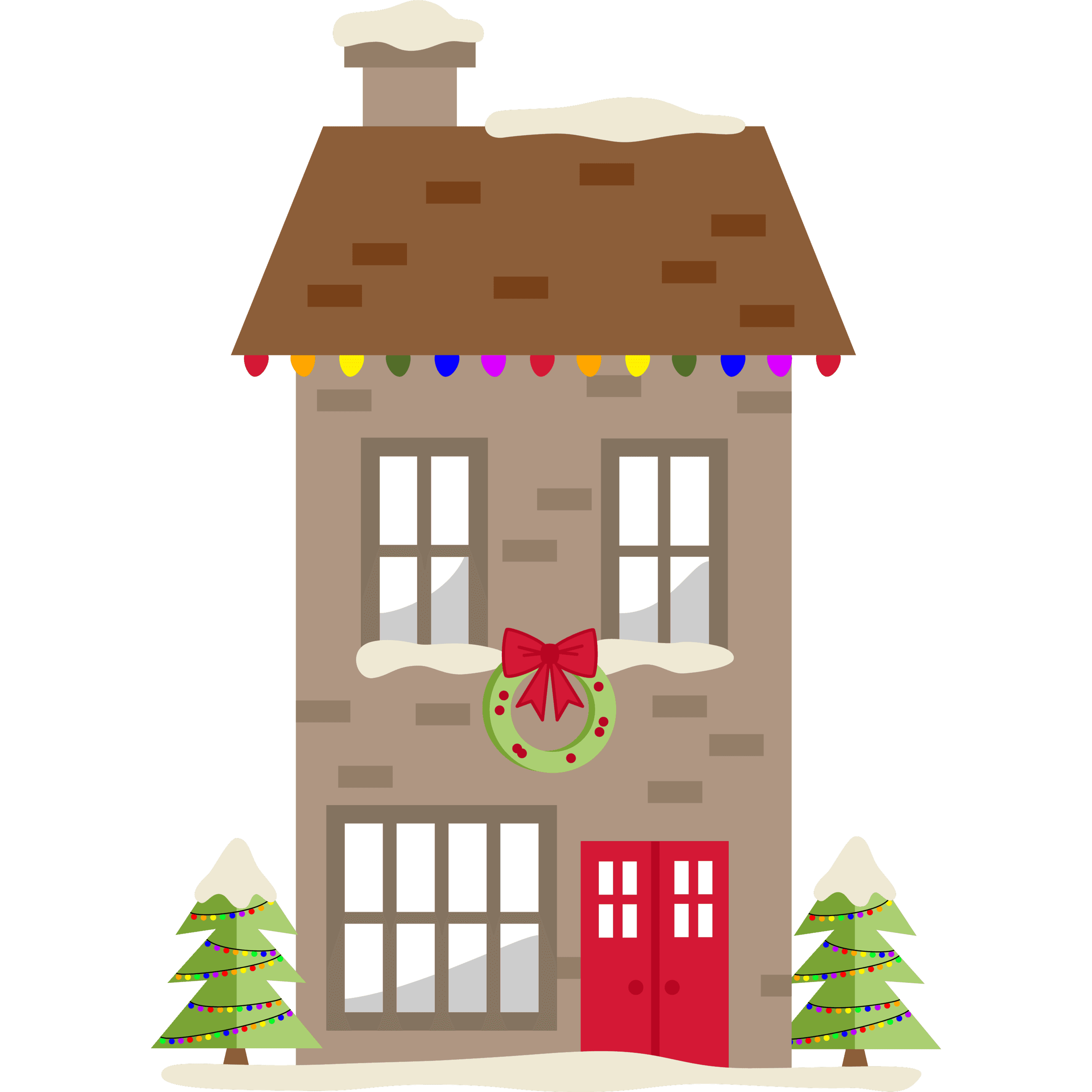 City Christmas Free Transparent Image HD PNG Image