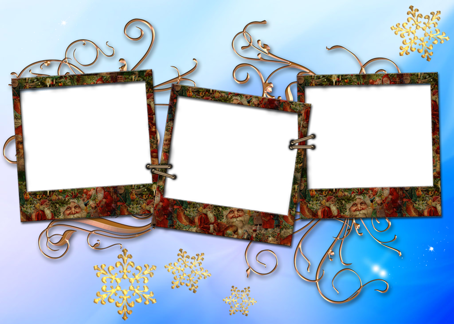 Collage Christmas Free Photo PNG Image