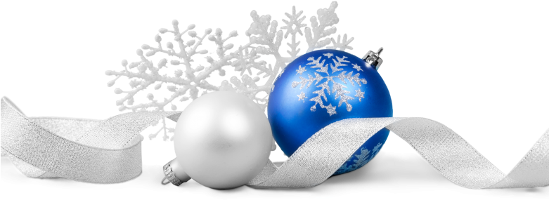 Blue Christmas Ornaments PNG Download Free PNG Image