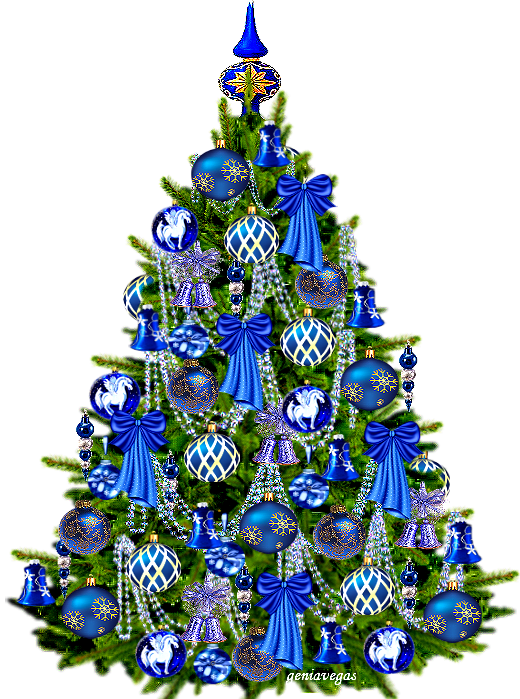 Blue Christmas Ornaments Free Transparent Image HQ PNG Image