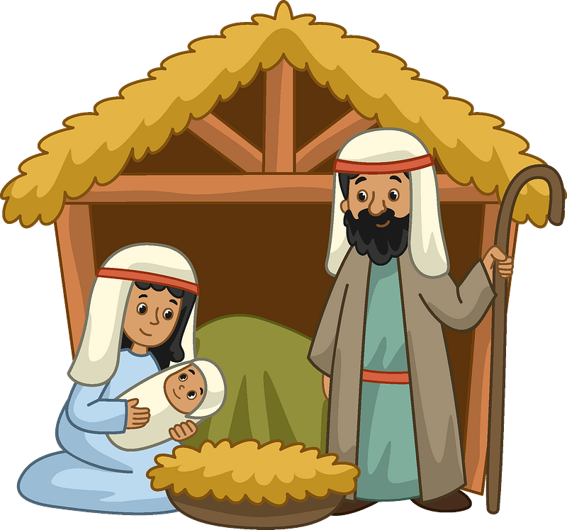 Nativity Christmas PNG Free Photo PNG Image