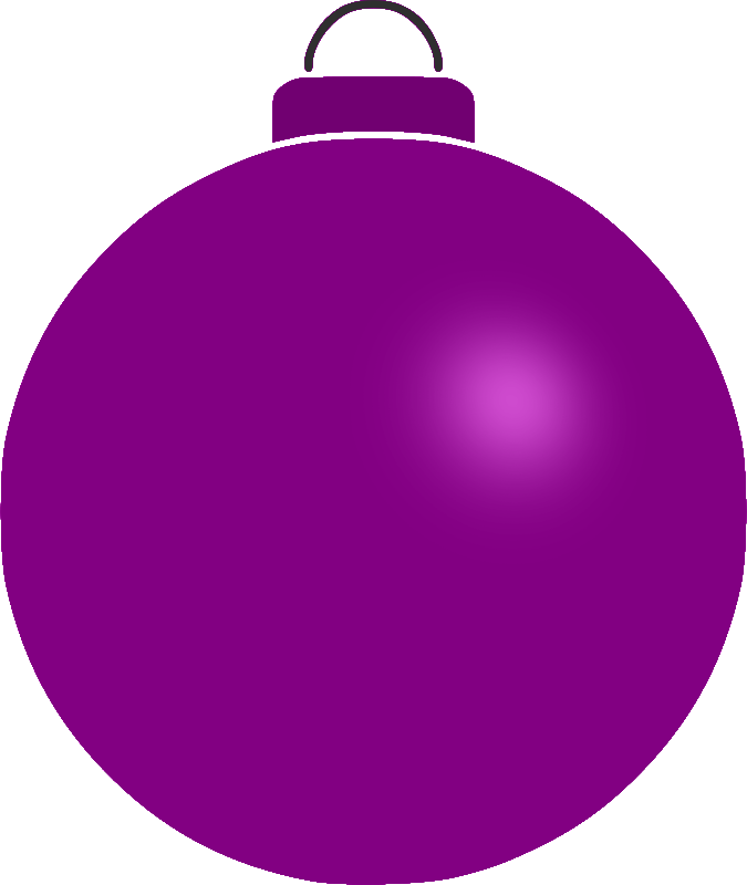 Purple Christmas Ornaments Free PNG HQ PNG Image