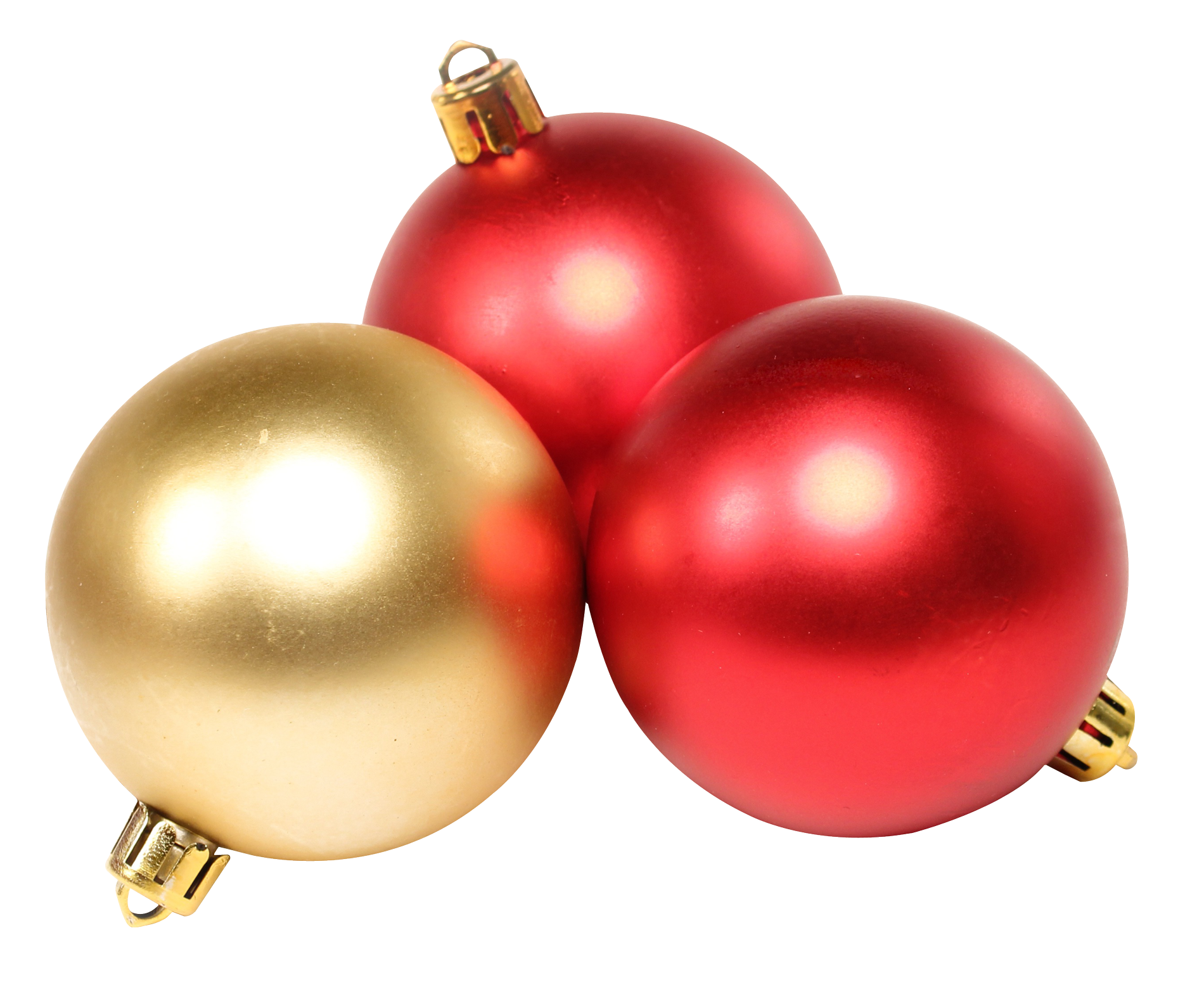 Hanging Christmas Red Bauble Download HD PNG Image