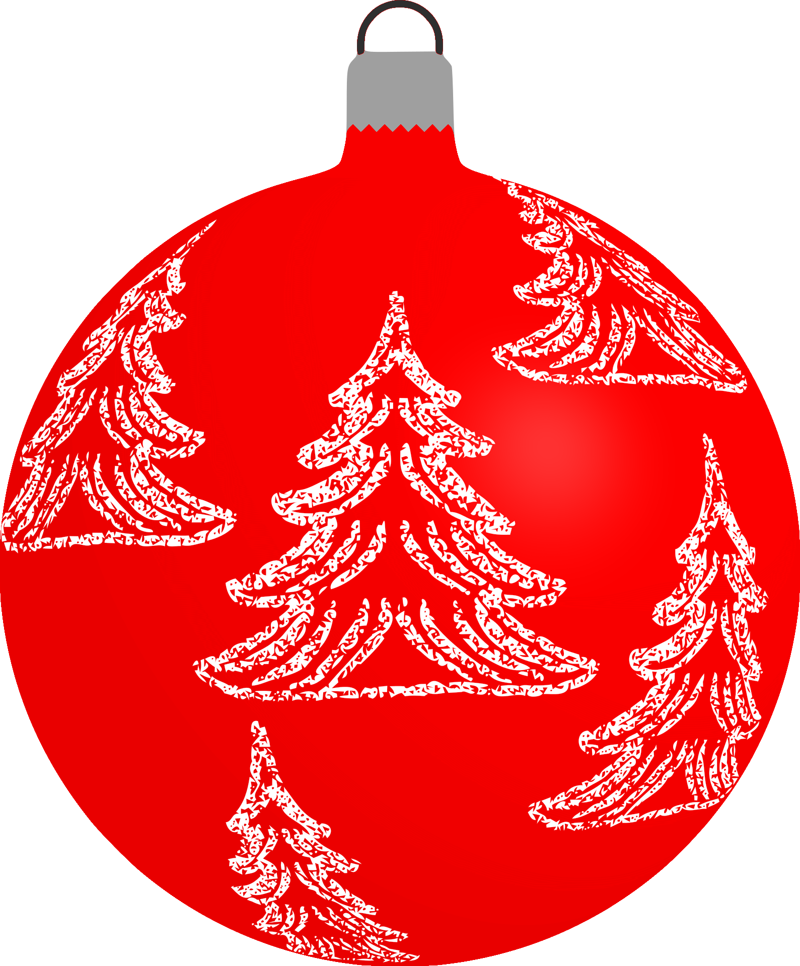 Christmas Red Bauble Download HD PNG Image