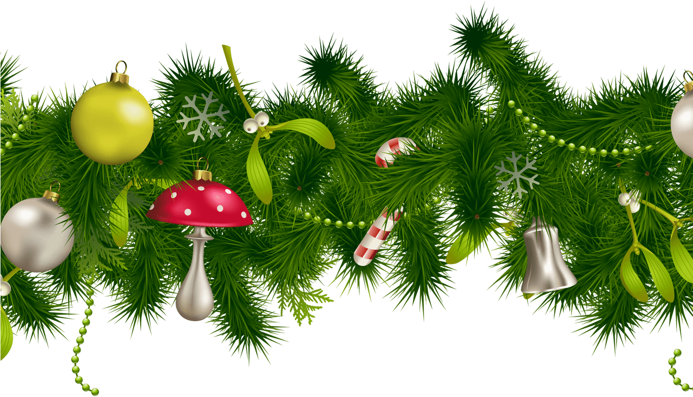 Green Christmas Ornaments Free HQ Image PNG Image