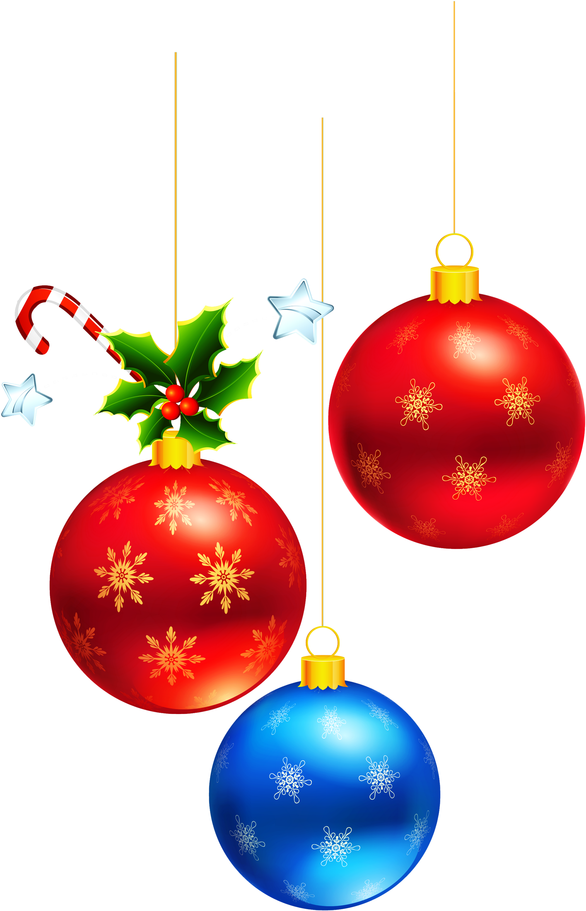 Christmas Ornaments Hanging Free Download PNG HQ PNG Image