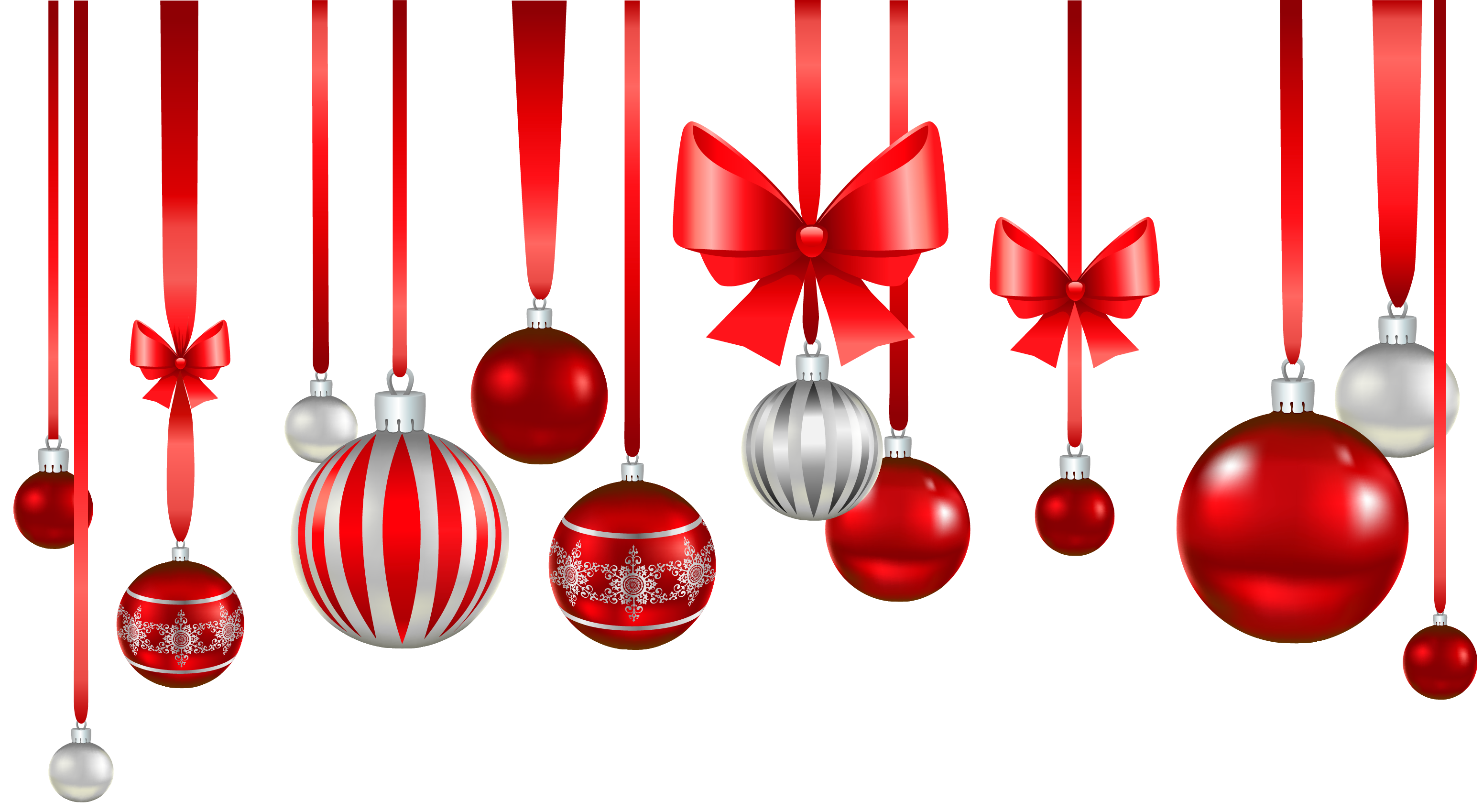 Christmas Ornaments Hanging PNG Download Free PNG Image