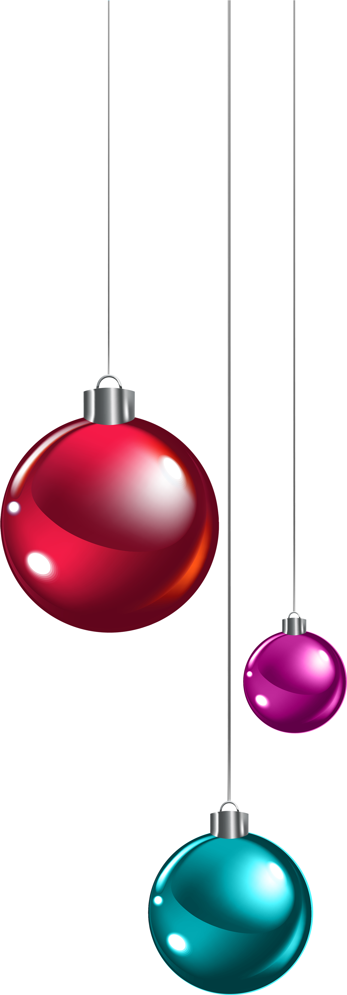Picture Christmas Ornaments Hanging PNG Image High Quality PNG Image