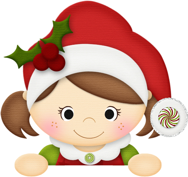 Girl Christmas PNG Free Photo PNG Image