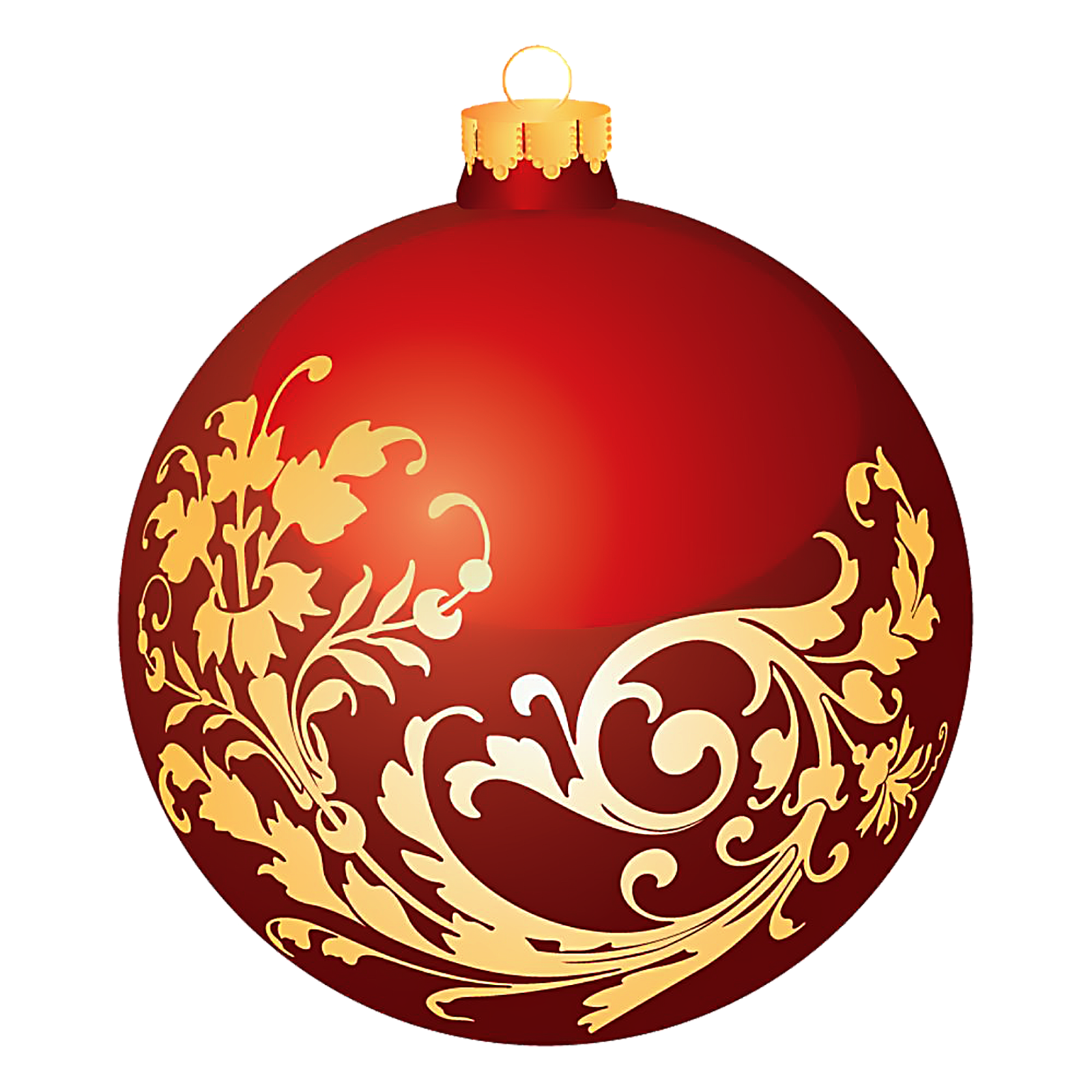 Ornaments Christmas Red Free Download PNG HD PNG Image