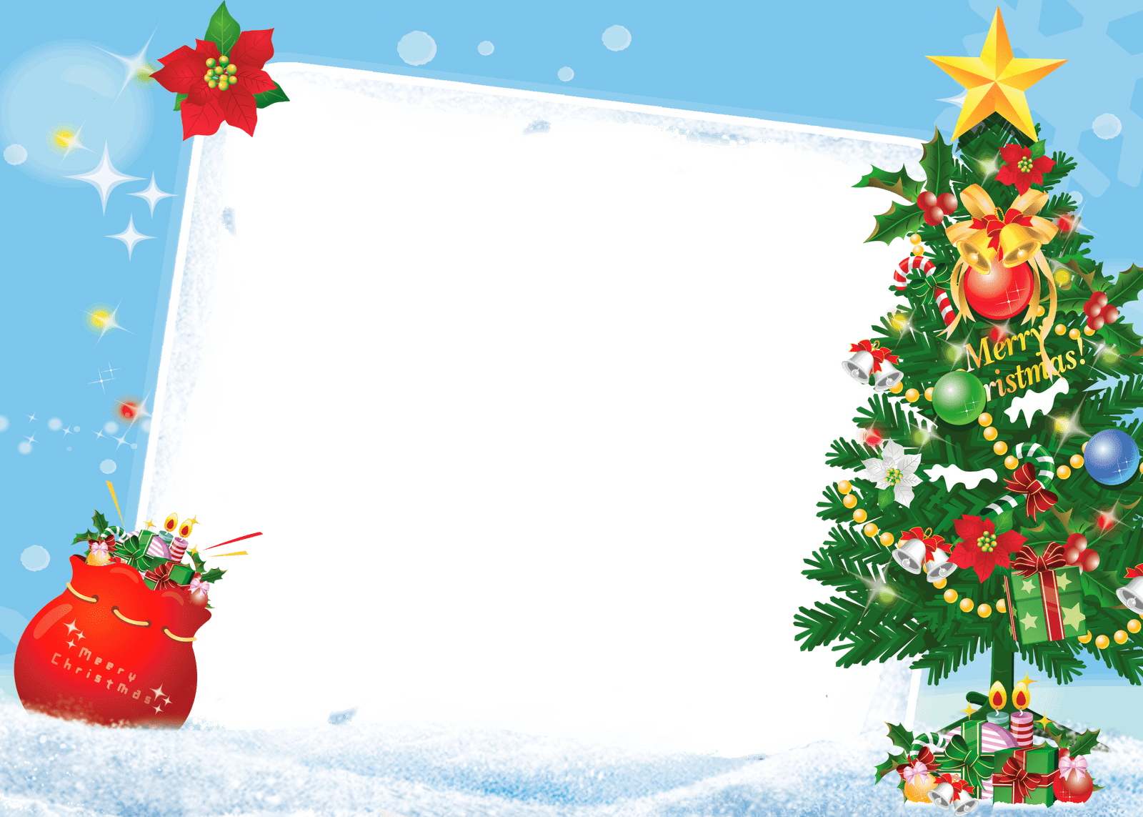 Frame Christmas Santa Download Free Image PNG Image