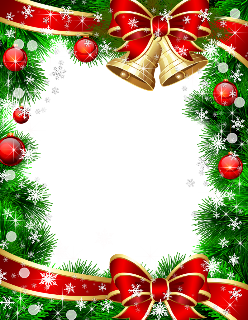 Frame Christmas Ornaments Free PNG HQ PNG Image