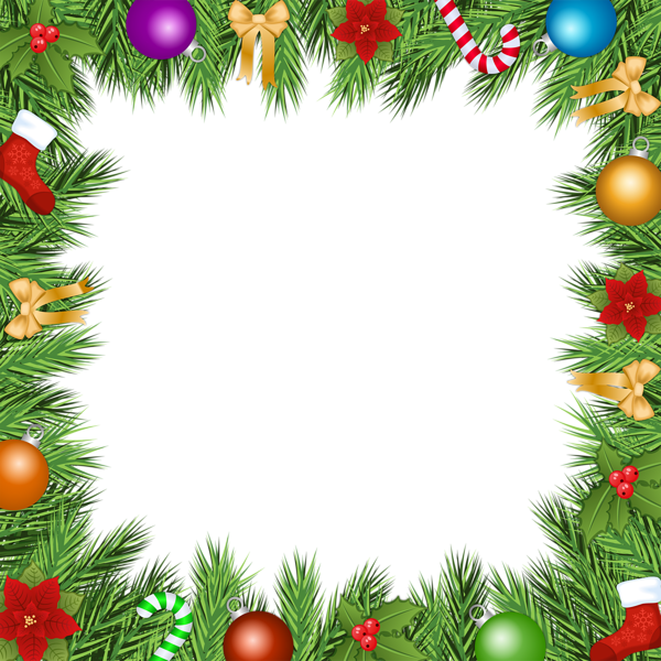 Frame Christmas Ornaments Free Download PNG HD PNG Image