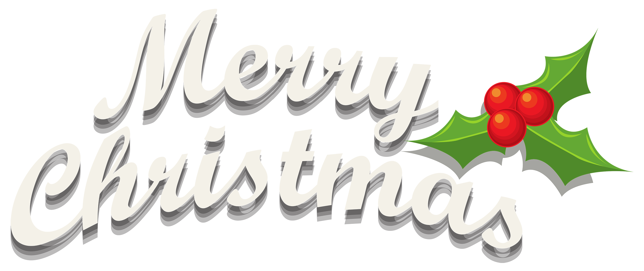 Text Christmas Happy PNG Download Free PNG Image