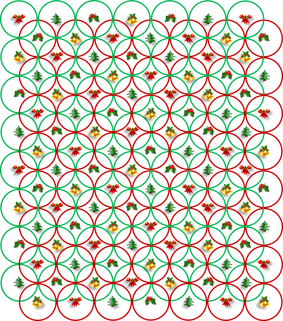 Pattern Christmas Free Photo PNG Image