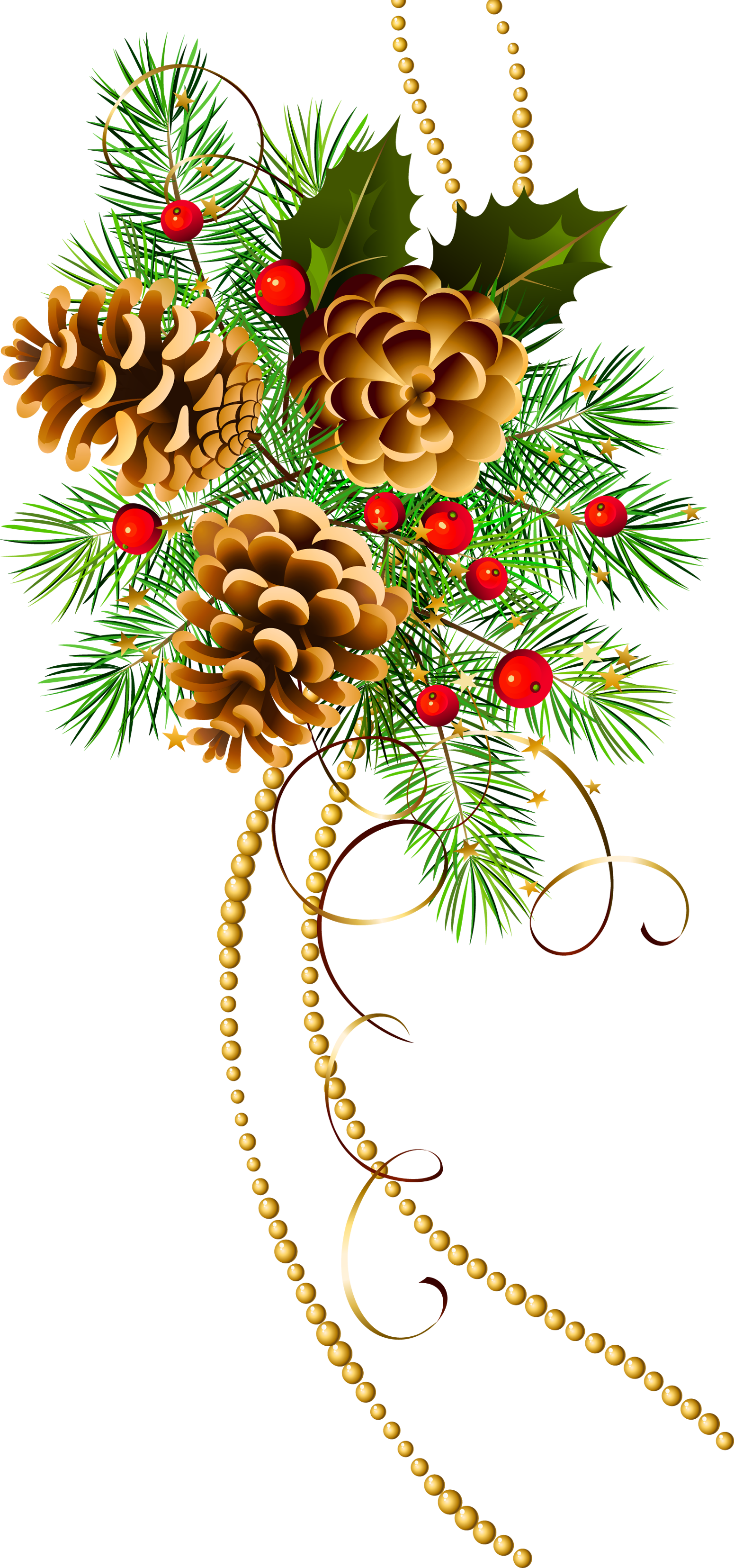 Pic Christmas Pine Cone Free Download Image PNG Image