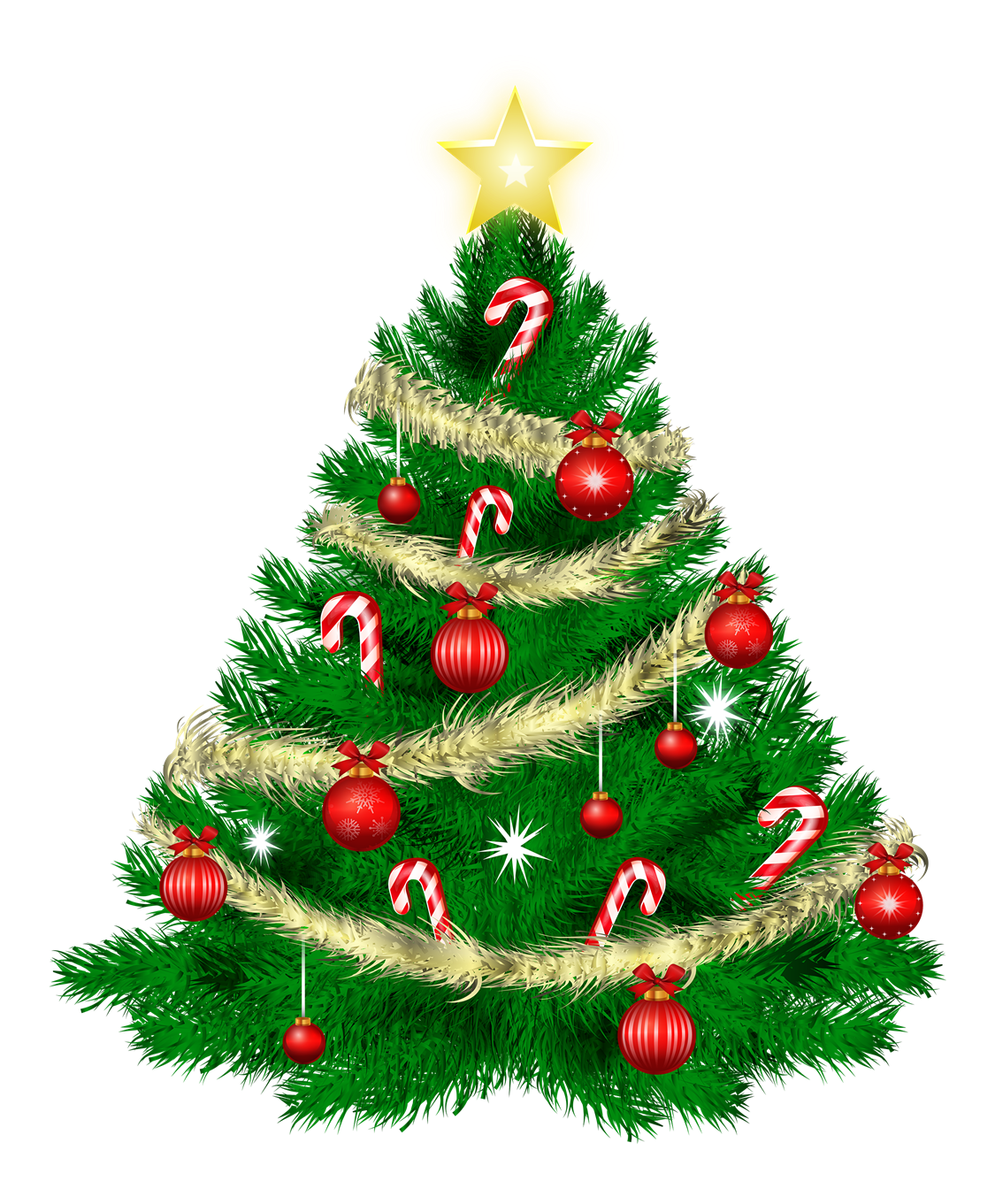 Fir-Tree Christmas Bauble Free HD Image PNG Image