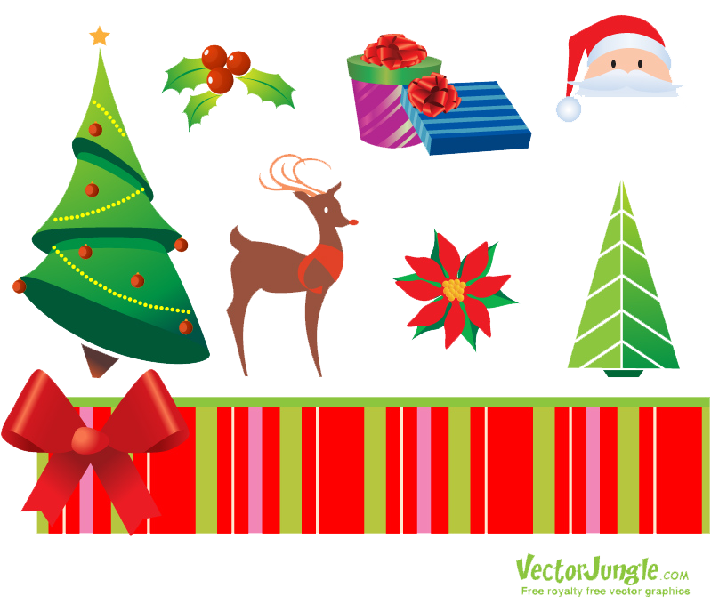 Christmas Elements Free Download PNG Image