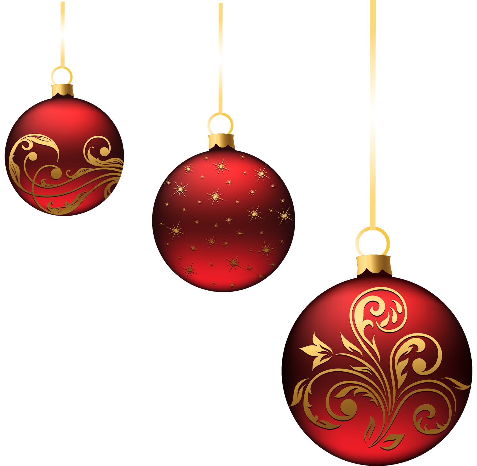 Christmas Ornament Transparent Background PNG Image