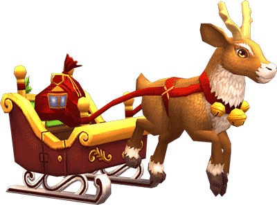 Sleigh Clipart PNG Image