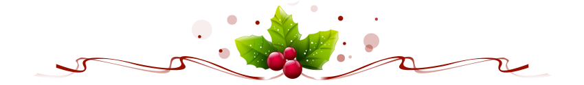 Christmas Dividers Clipart PNG Image
