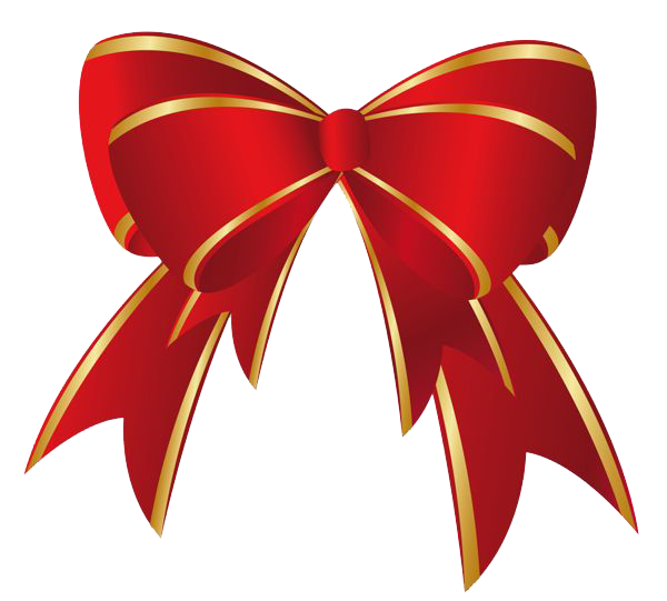 Christmas Bow PNG Image