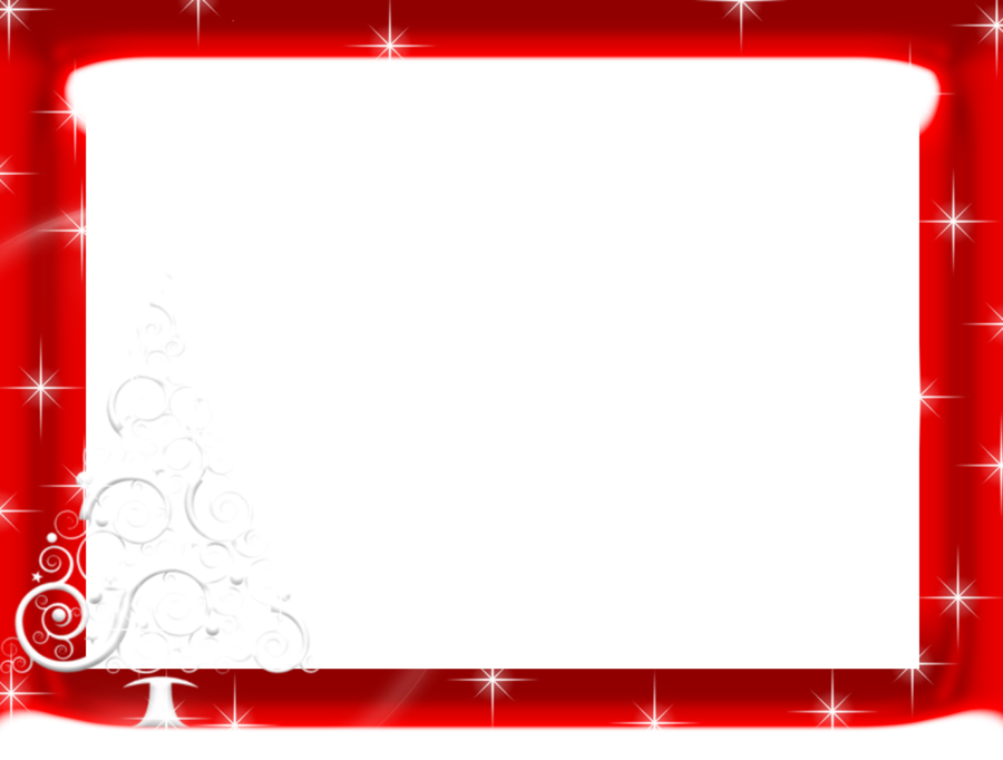 Christmas Border Clipart PNG Image