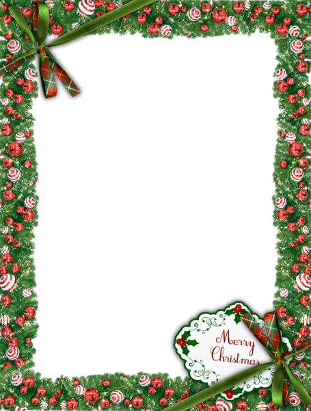 Christmas Frame Transparent Image PNG Image