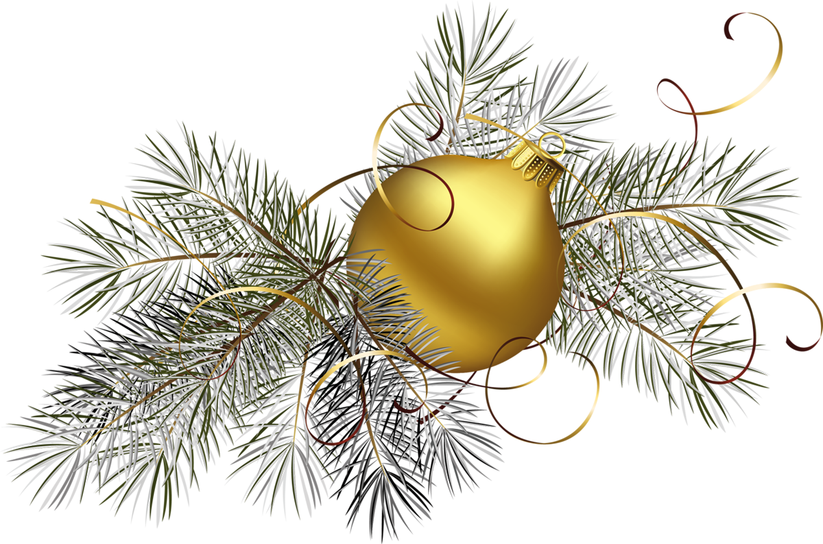 Christmas Balls Transparent PNG Image