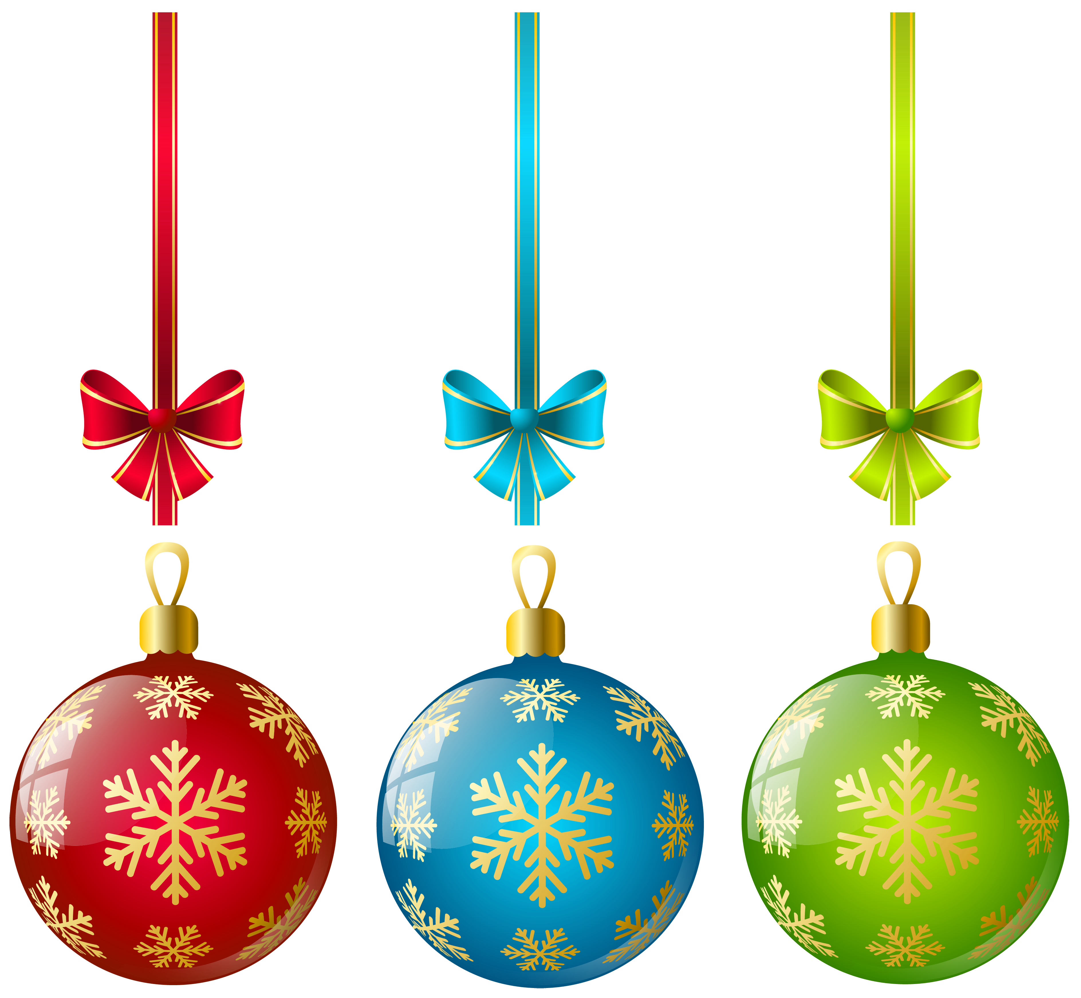 Christmas Ornaments File PNG Image