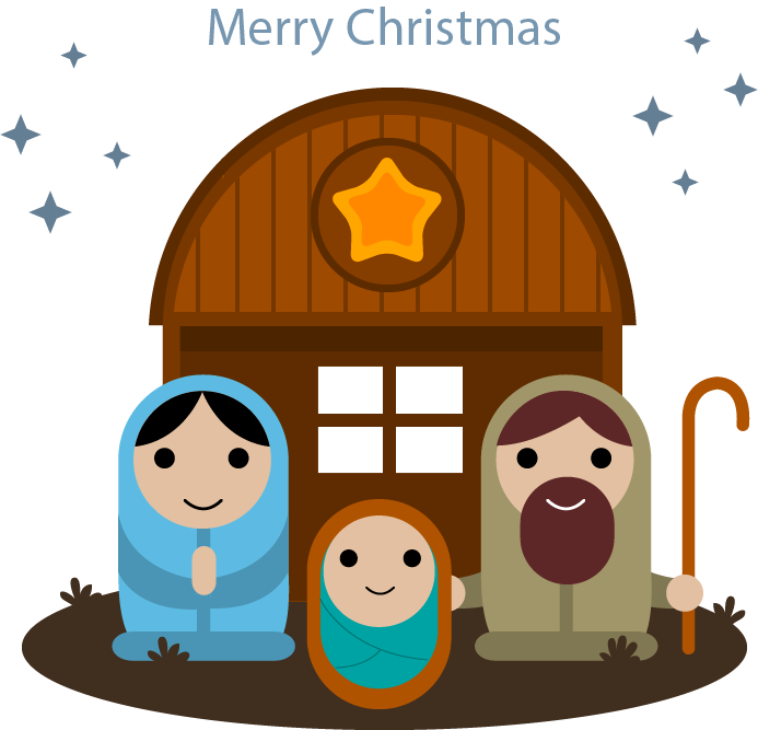 Christ Of Scene Illustration Jesus Nativity Redeemer PNG Image