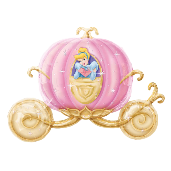 Disney, Cinderella, Cinderella Pumpkin, Carriage Toy Carriage, PNG Image