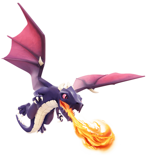 Clash Of Clans Dragon Png PNG Image