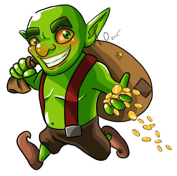 Turtle Plant Looting Clash Of Clans Goblin PNG Image
