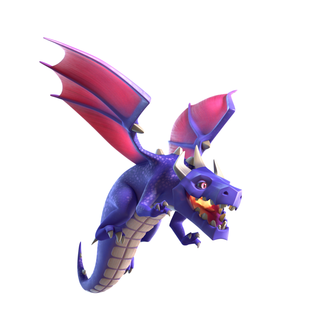 Toy Clash Purple Of Dragon Royale Clans PNG Image
