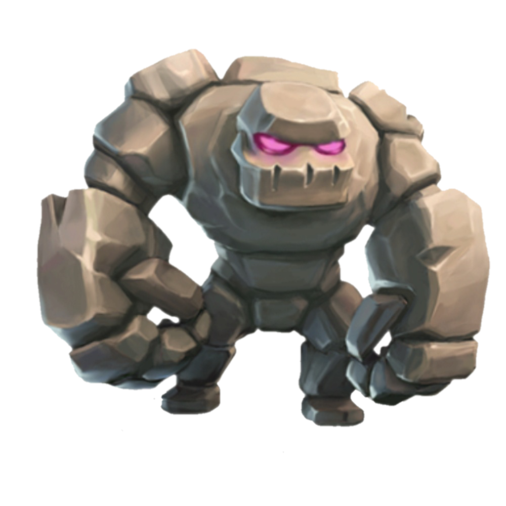 Golem Toy Clash Of Character Fictional Royale PNG Image
