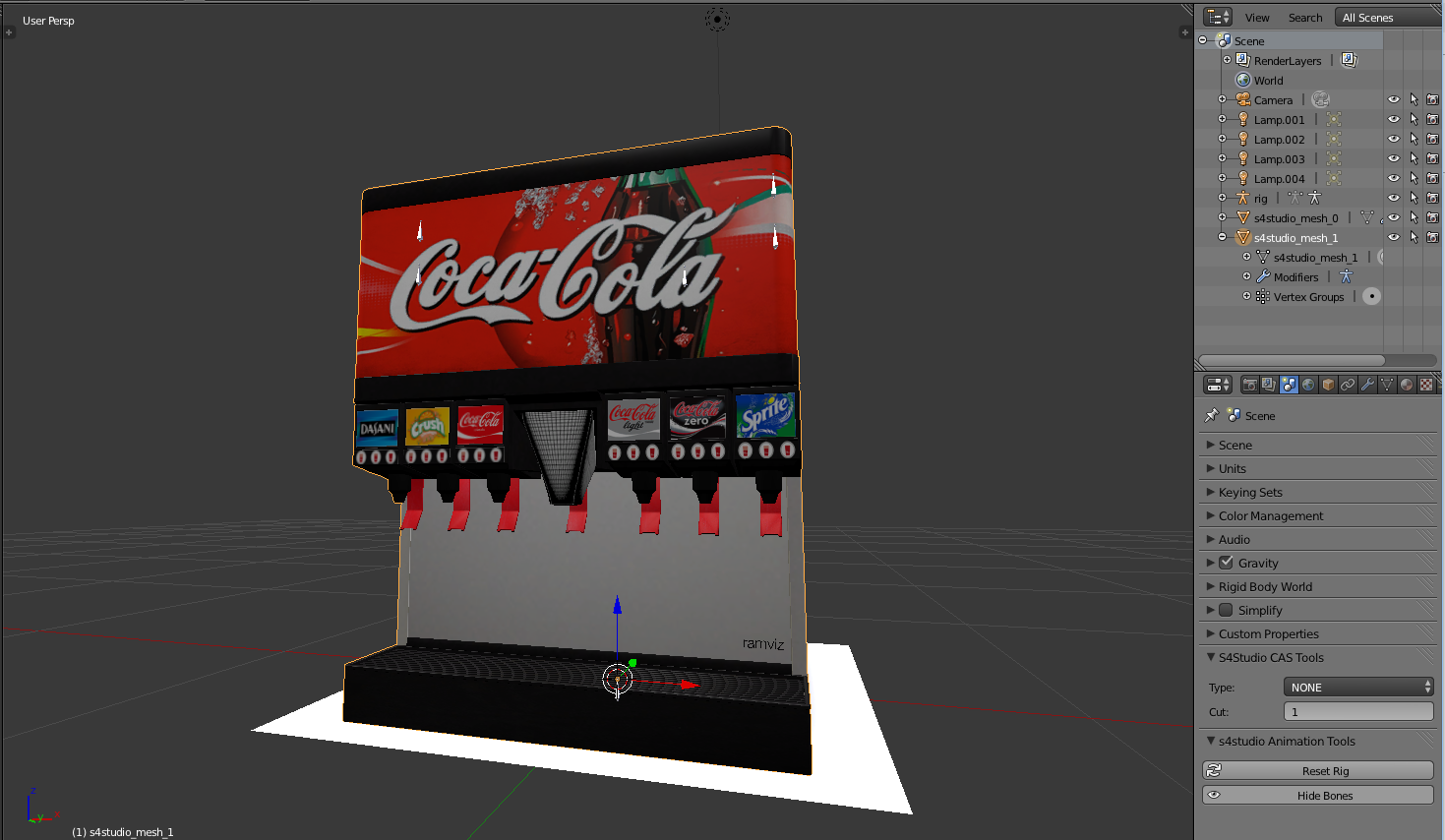 Sims Vending Brand Fizzy Machine Cocacola Drinks PNG Image
