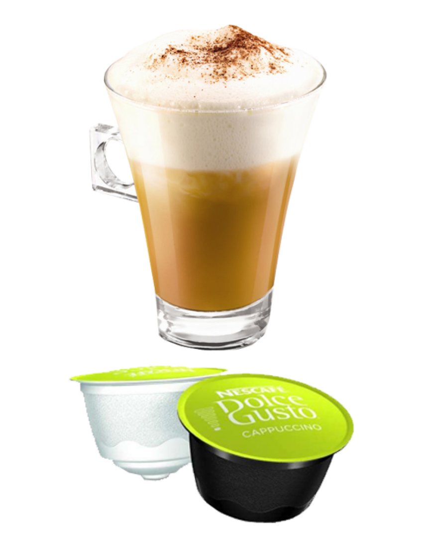 Cold Cappuccino Free Photo PNG Image