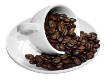 Coffee Beans Cup PNG Image