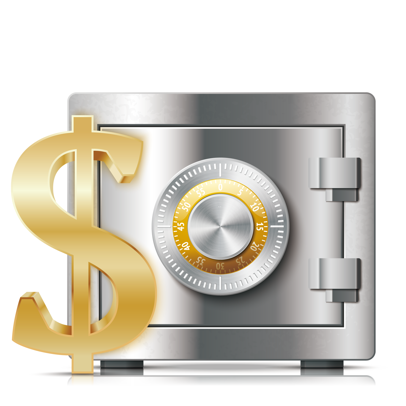 Box United Dollar States Vector Safety Deposit PNG Image