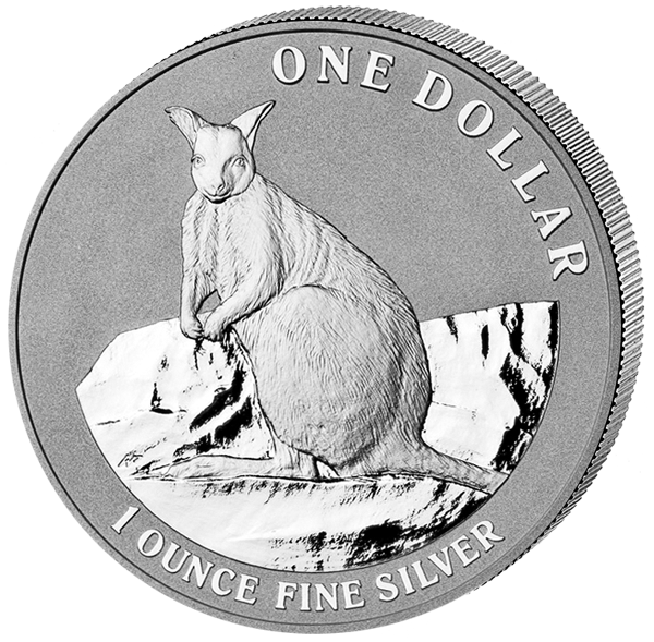 Kangaroo Perth Australian Coin Mint Silver PNG Image