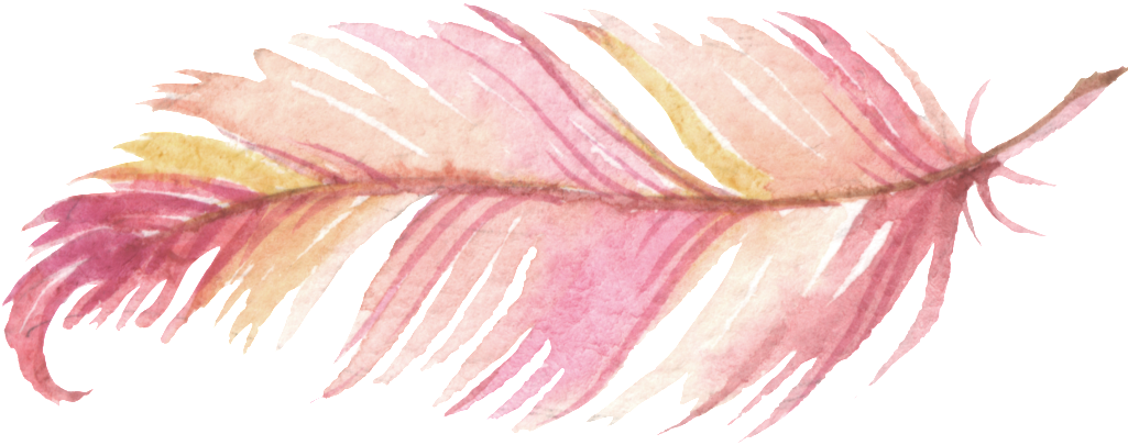 Watercolor Feather Free Photo PNG Image