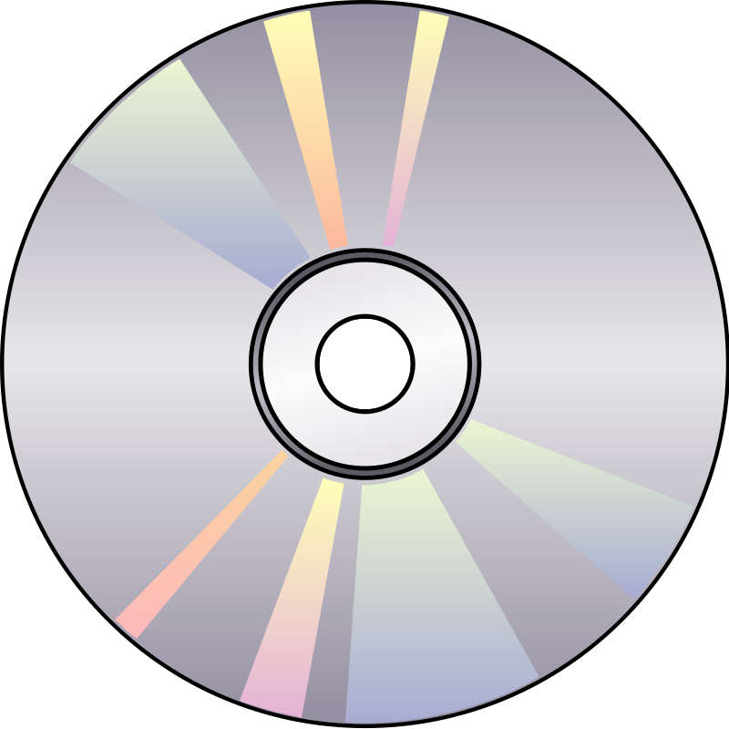 Vector Disk Silver Cd PNG Image High Quality PNG Image