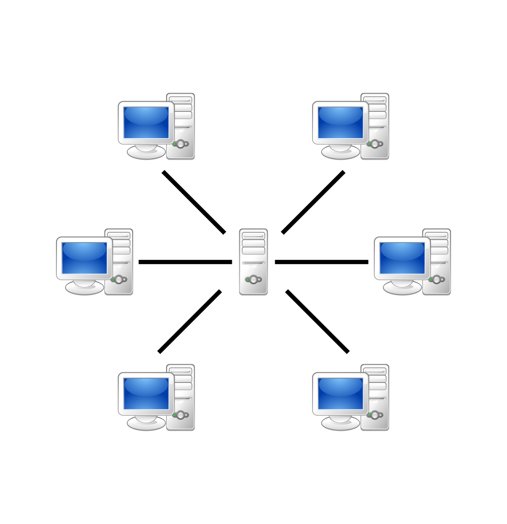 Computer Local Network Free HD Image PNG Image